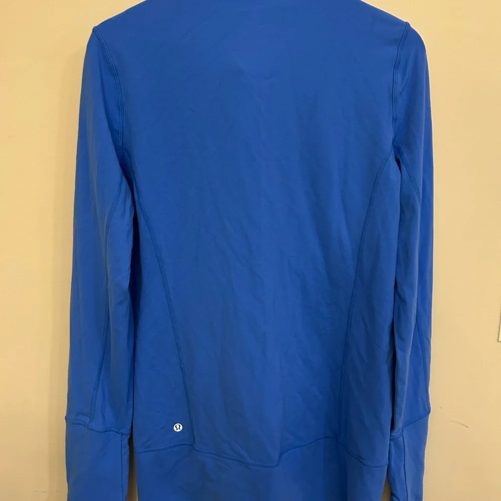 Lululemon Women's Blue Zip Up Athletic in stride Jacket size 10 - Picture 11 of 11